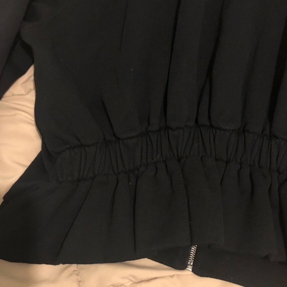 All Saints Peplum Hoodie - Picture 4 of 4